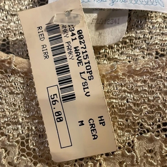 Vintage Hanky Panky of New‎ York Cream Colored Lace Top with Tags Size Medium - Picture 5 of 11